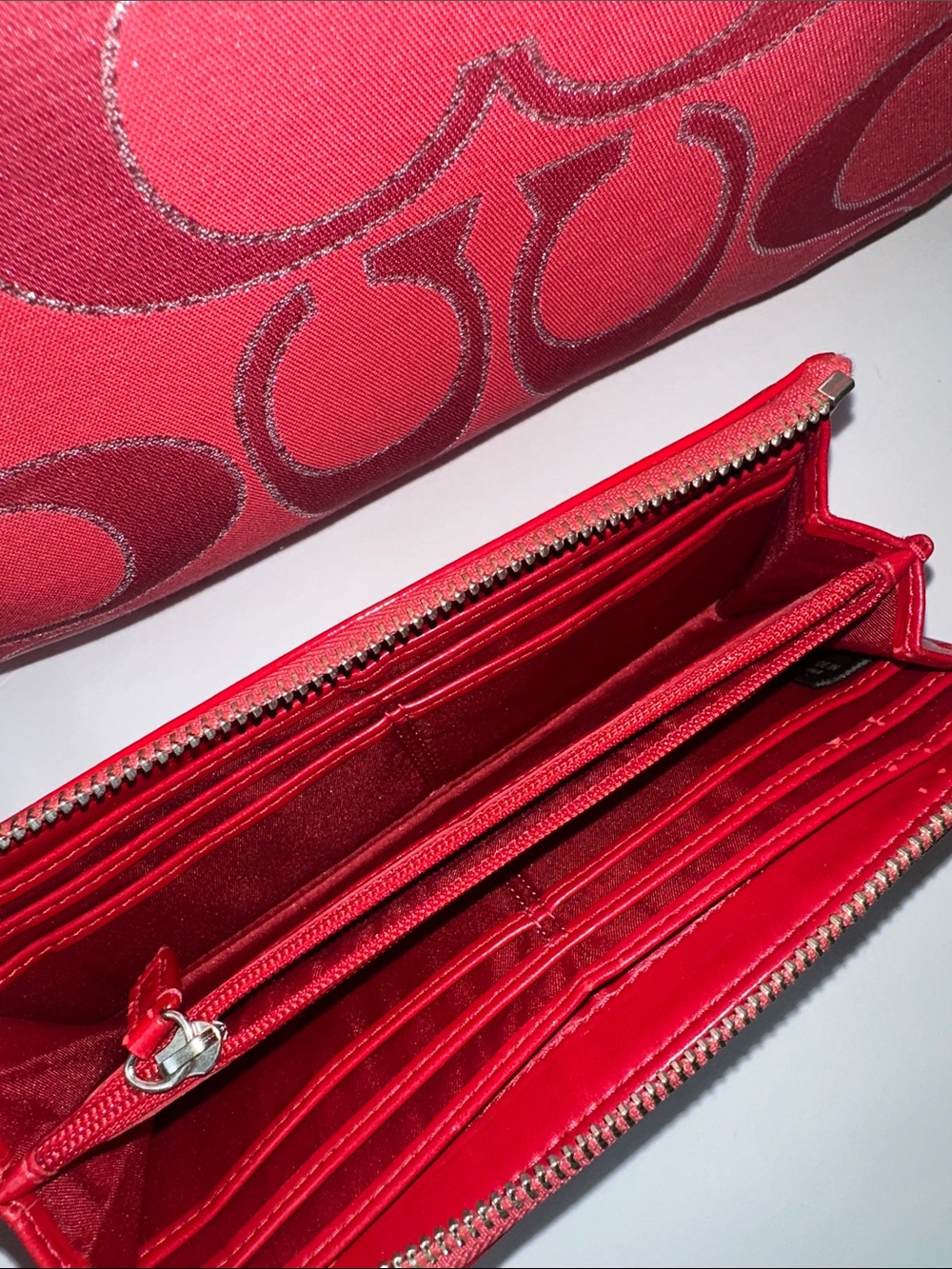 ๐ Coach Poppy Tote & Wallet Set โค๏ธ - Picture 4 of 8